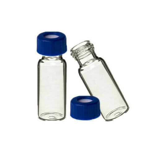 Lab liquid Chromatography Analysis 5.0 Borosilicate Glass 1.5mL 9-425 Screw Neck Vial with Cap for sale